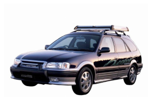 Коврики в салон (2 ряда) Toyota Sprinter Carib III 1995-2002 пр.руль