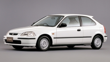 Коврики из экокожи 3D Honda Civic VI (3D/5D) 1995-2002