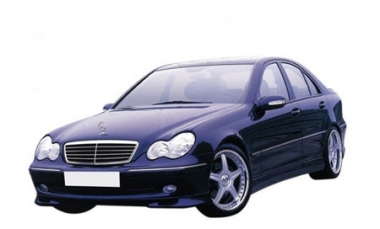 Коврики из экокожи 3D  Mercedes C-класс W203 2000-2007