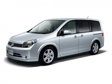 Коврики из экокожи 3D Nissan Lafesta I 2004-2012 (правый руль)