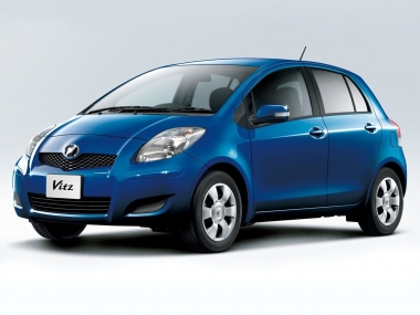 Коврики из экокожи 3D  Toyota Vitz II (XP95, правый руль) 4WD 2005-2012