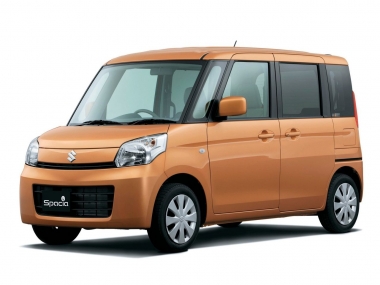 Коврики из экокожи 3D Suzuki Spacia I 2013-2017 (правый руль)