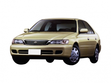Коврики из экокожи 3D Toyota Corona/Premio/Caldina 1996-2001 (правый руль)