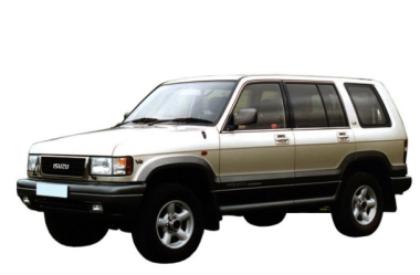 Коврики из экокожи 3D Isuzu Bighorn 1991-2002 (правый руль)